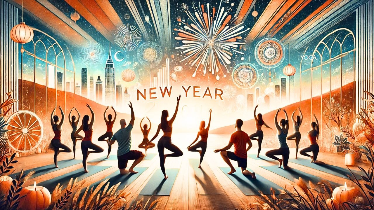 Happy New Year from YogIntra, Step into 2025 with Balance, Peace, and Strength